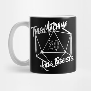 antifa d20 Mug